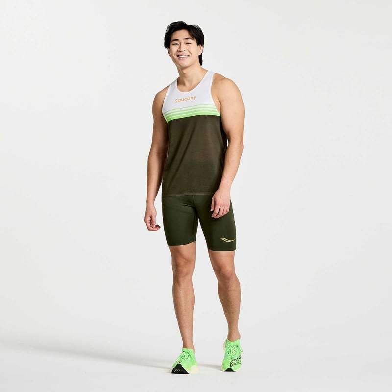 Saucony Elite Singlet Umbra | FYX-276849