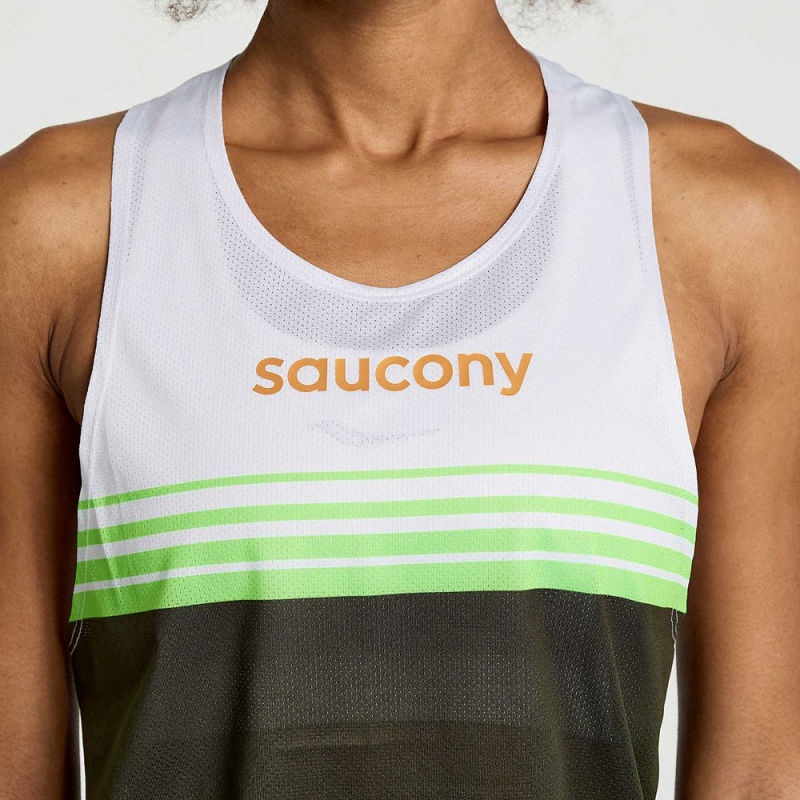 Saucony Elite Singlet Umbra | THO-890346