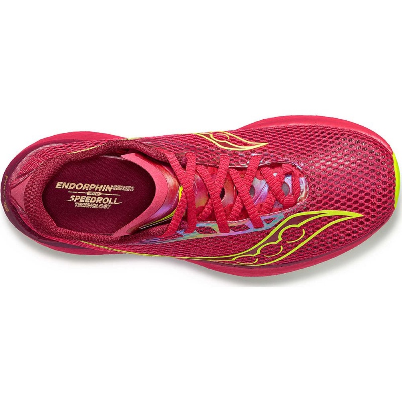 Saucony Endorphin Pro 3 Piros Rózsaszín | QLN-406927