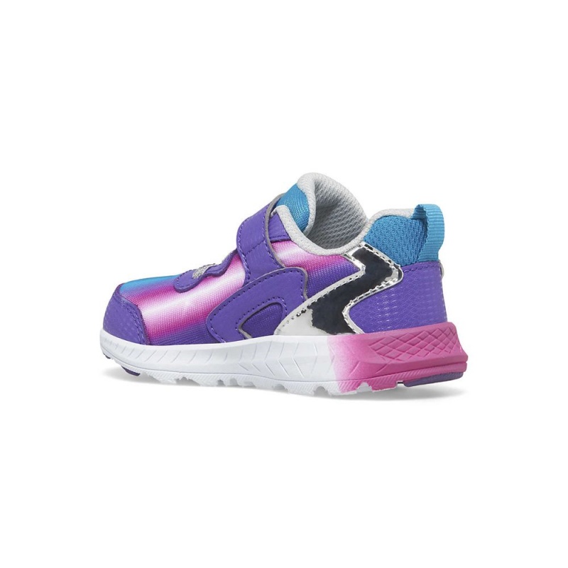 Saucony Flash 3.0 A/C Jr. Sneaker Lila | STE-365827