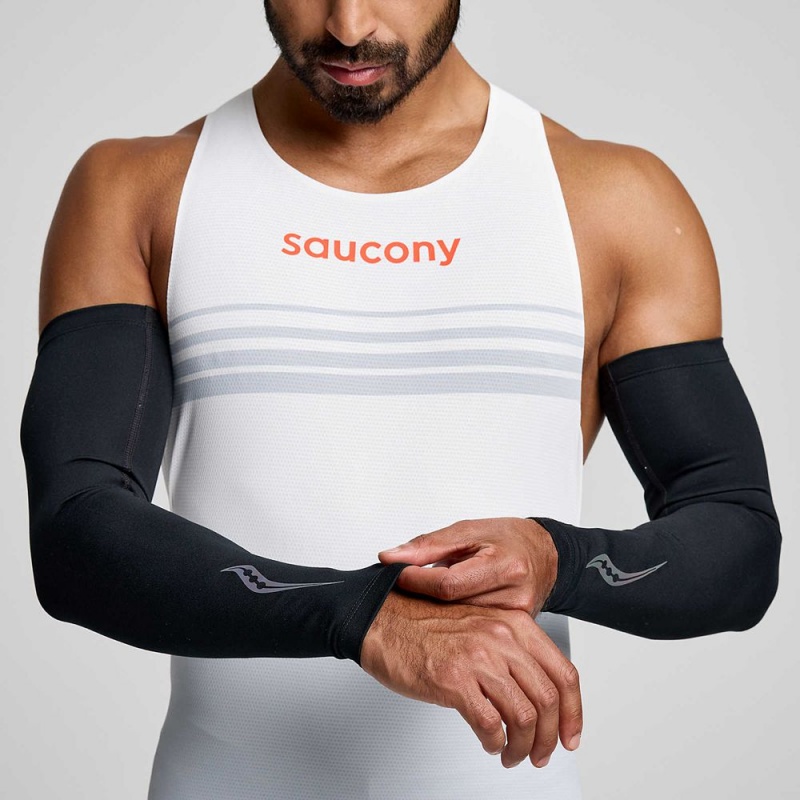 Saucony Fortify Arm Sleeves Fekete | WCI-974052