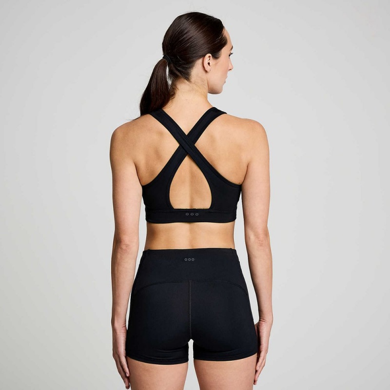 Saucony Fortify Bra Fekete | EFD-315746