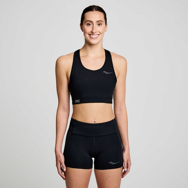 Saucony Fortify Bra Fekete | EFD-315746