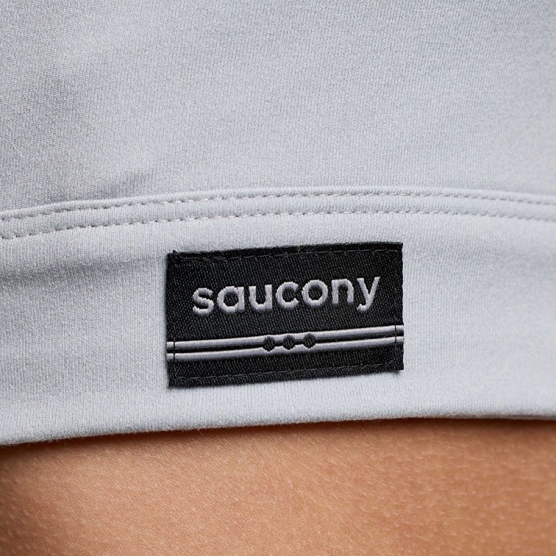 Saucony Fortify Bra Granite Heather | OPL-870142