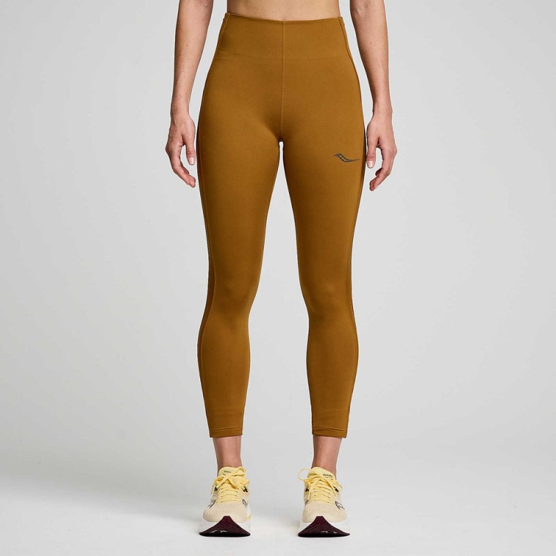 Saucony Fortify Viz Tight Bronze | KFJ-627385