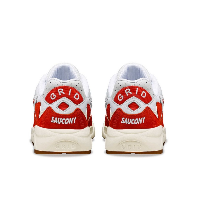 Saucony Grid Shadow 2 Ivy Prep Fehér Piros | HPJ-520914