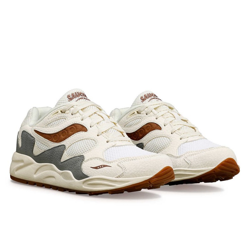 Saucony Grid Shadow 2 Mushroom Barna | THB-839607