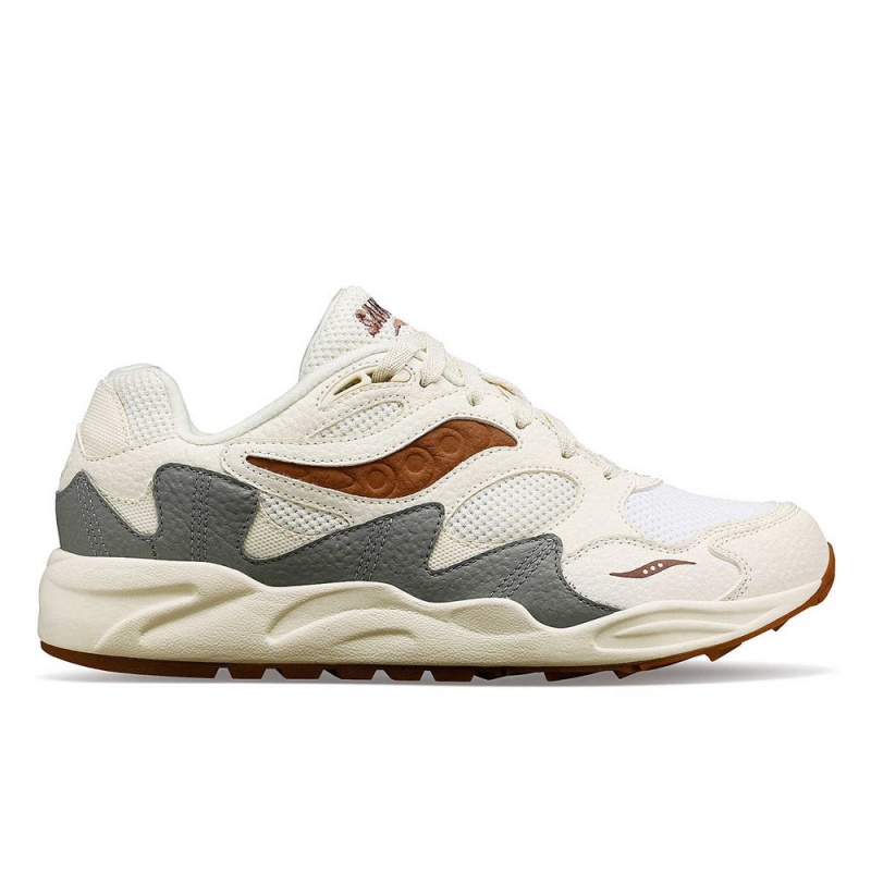 Saucony Grid Shadow 2 Mushroom Barna | THB-839607