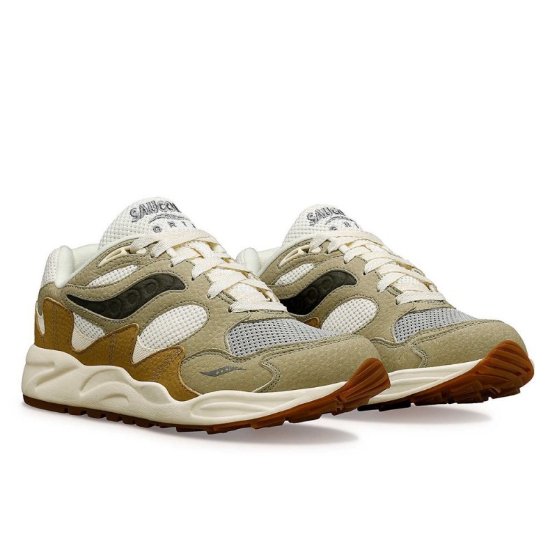 Saucony Grid Shadow 2 Mushroom Sand Sage | XOS-093541