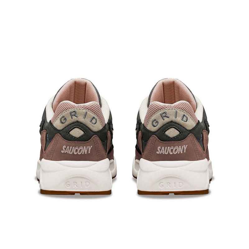 Saucony Grid Shadow 2 Secure Szürke Barna | SRW-218730