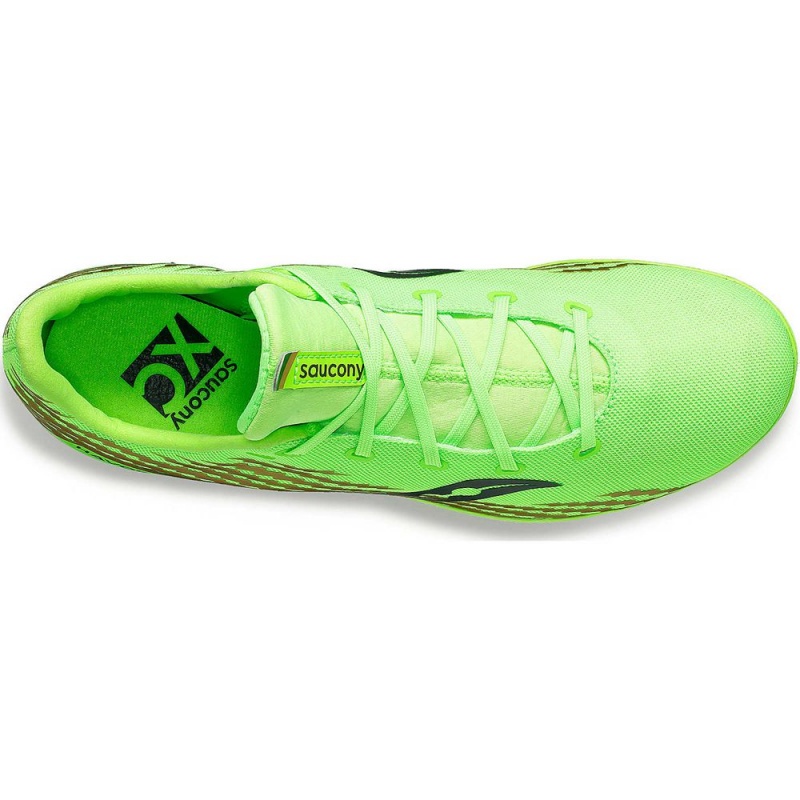 Saucony Havok Xc 3 Lapos Slime | EUK-140782