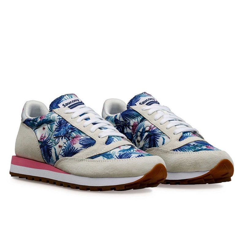 Saucony Jazz 81 Floral Fehér | XOW-918407