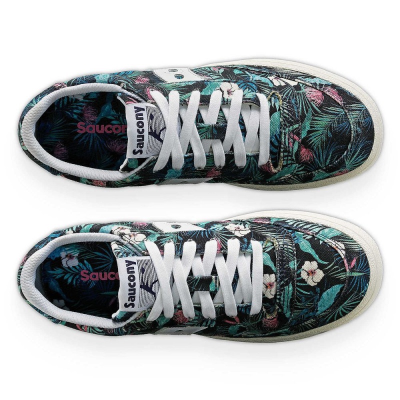 Saucony Jazz Court Floral Sötét | IVU-806157