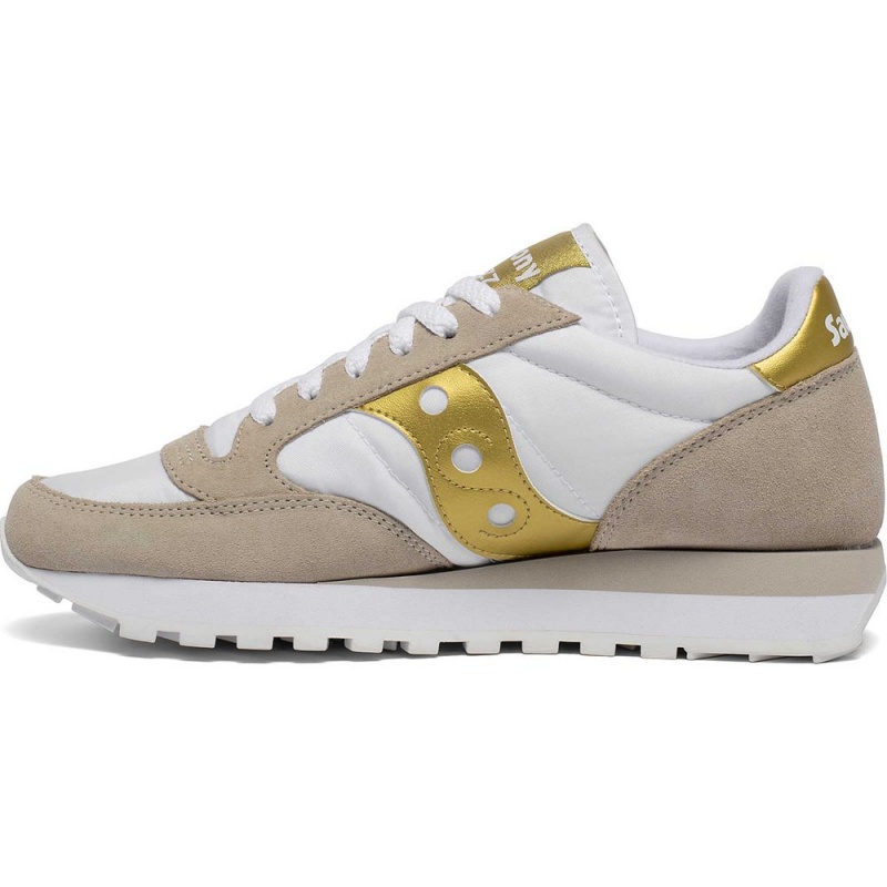 Saucony Jazz Original Fehér Arany | PVC-417382