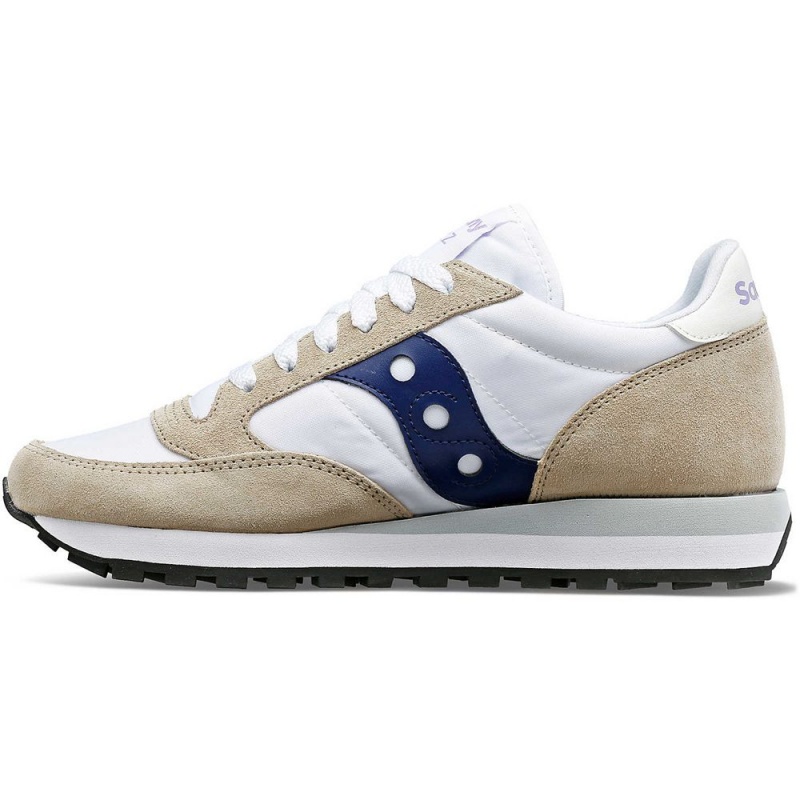 Saucony Jazz Original Fehér Sötétkék | CUE-124983