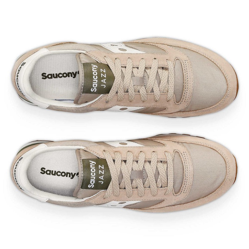 Saucony Jazz Original Khaki Fehér | ZHA-873042