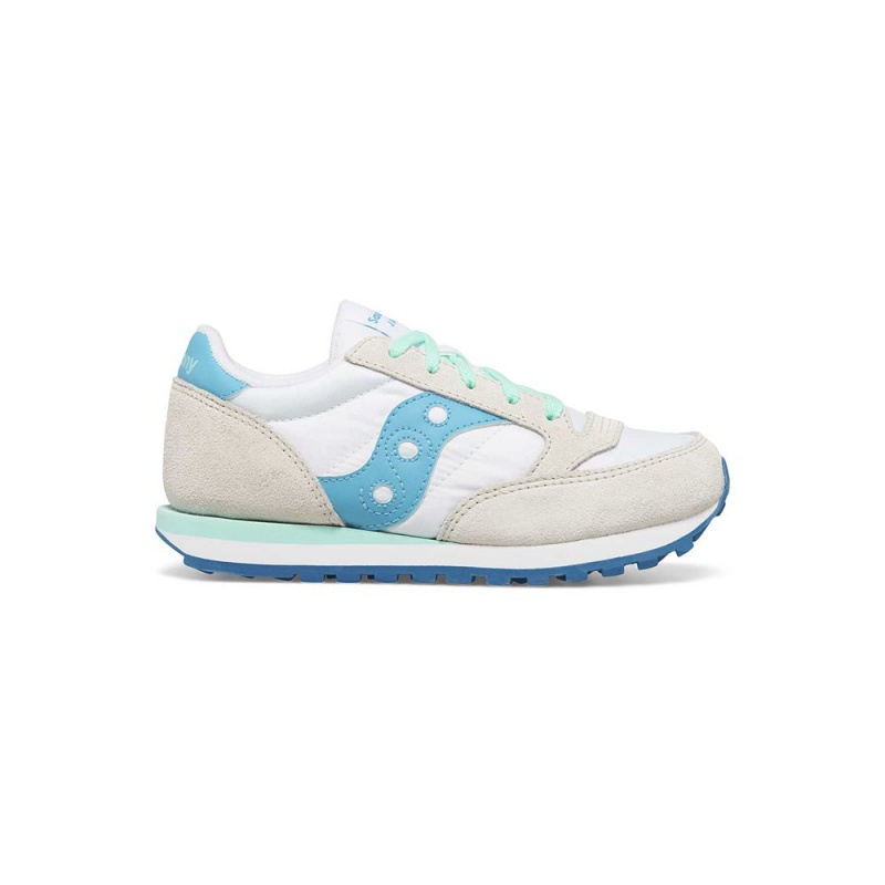 Saucony Jazz Original Sneaker Fehér Kék Zöld | KUF-250871