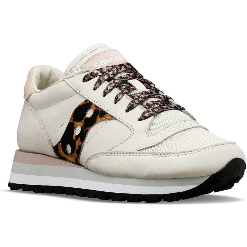 Saucony Jazz Triple Bézs Leopárd | KBV-609523