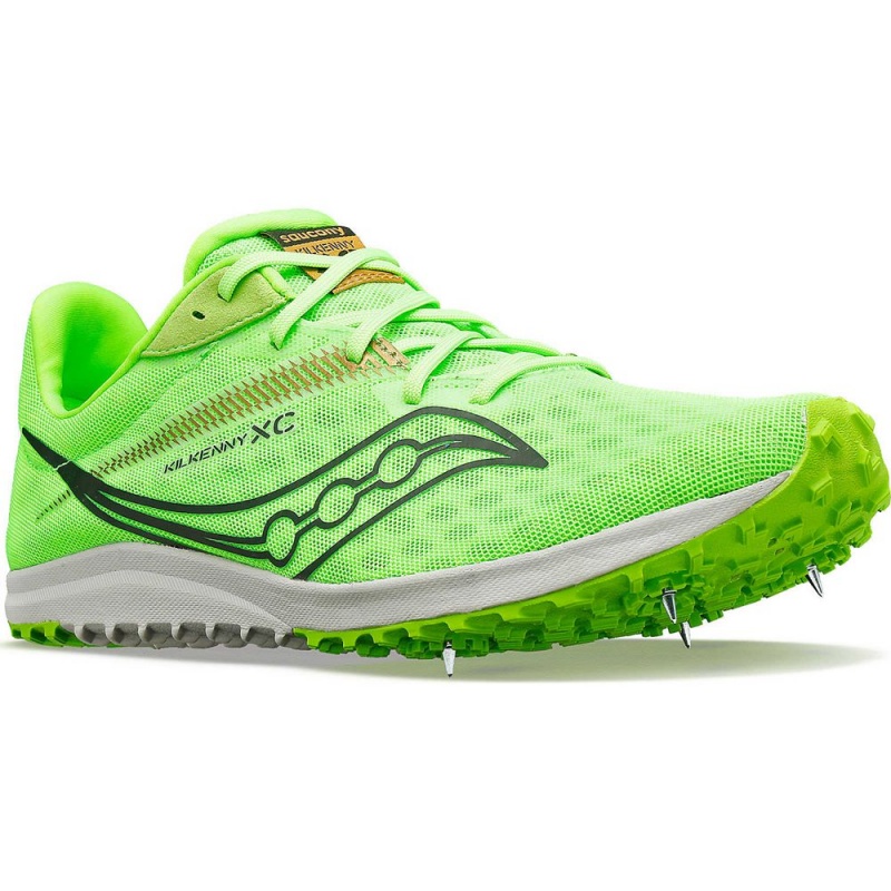 Saucony Kilkenny Xc9 Spike Slime | UDY-128705