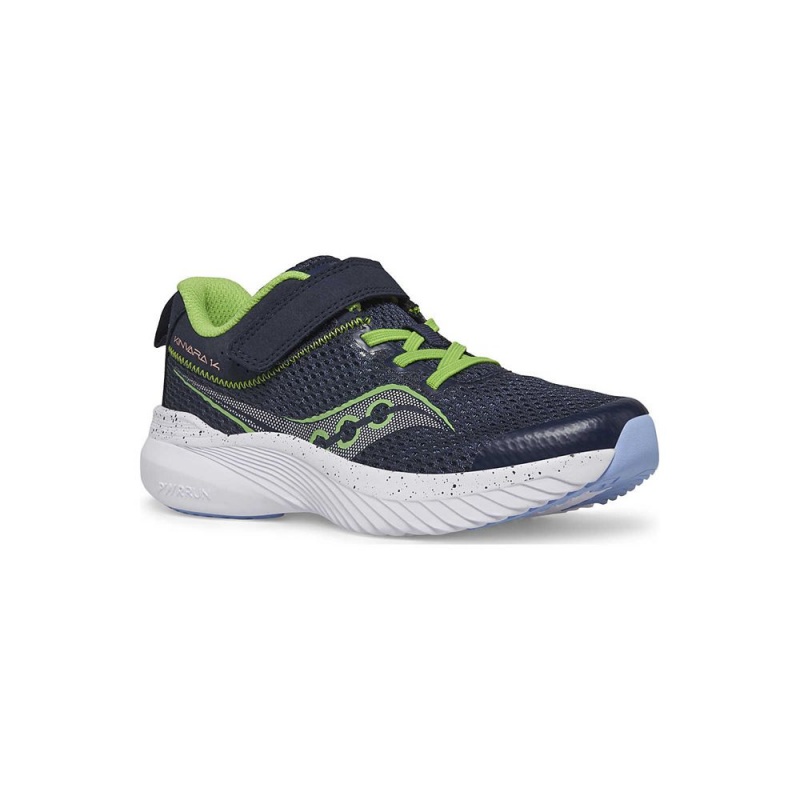 Saucony Kinvara 14 A/C Sneaker Sötétkék Zöld | LRN-987356