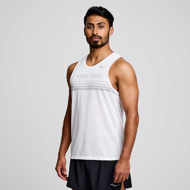 Saucony New York Stopwatch Singlet New York 2023 | PMI-102479