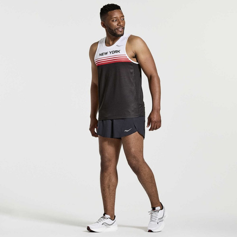 Saucony Nyc Stopwatch Singlet New York 2022 | YTH-195072