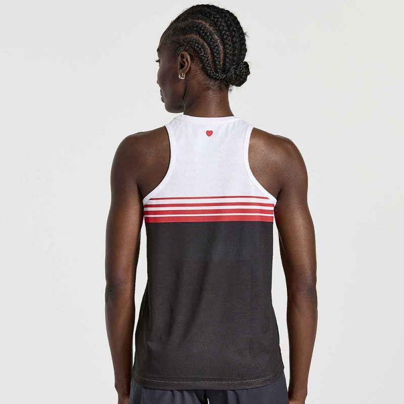 Saucony Nyc Stopwatch Singlet New York 2022 | FZR-326798