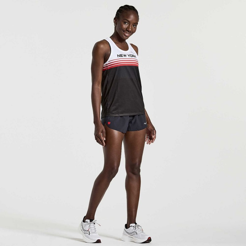 Saucony Nyc Stopwatch Singlet New York 2022 | FZR-326798