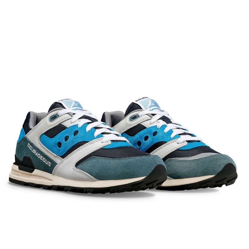 Saucony Og Courageous Szürke Királykék | NIL-051289