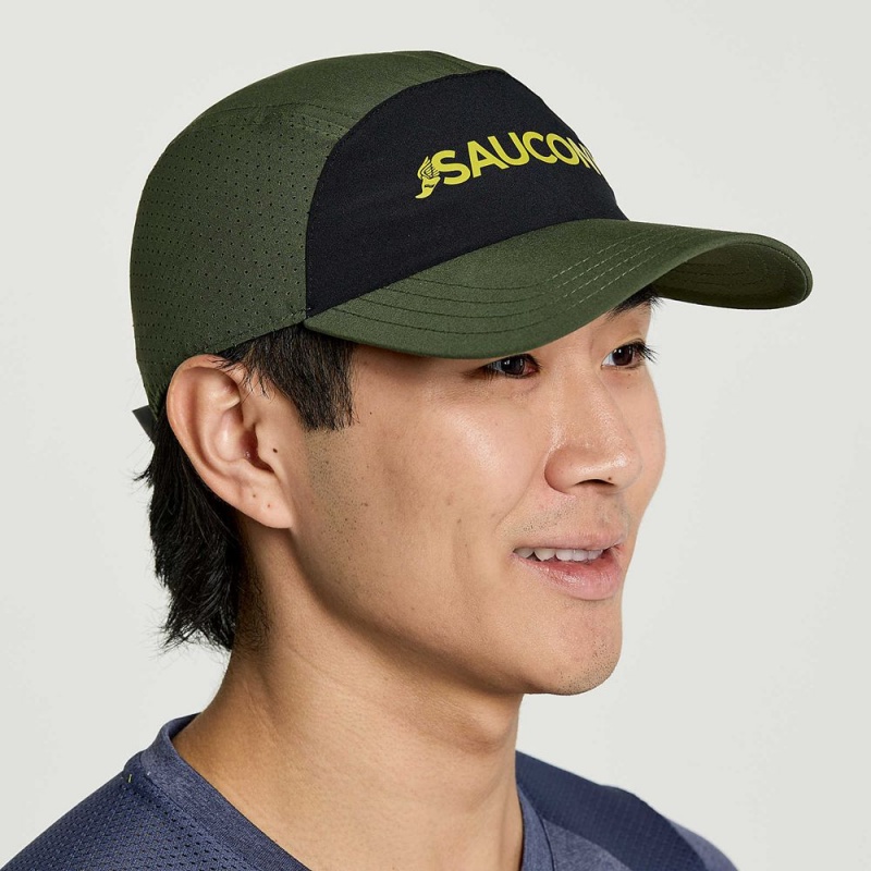 Saucony Outpace Hat Climbing Ivy | PTU-458321