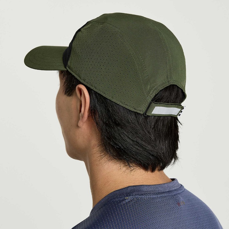 Saucony Outpace Hat Climbing Ivy | PTU-458321