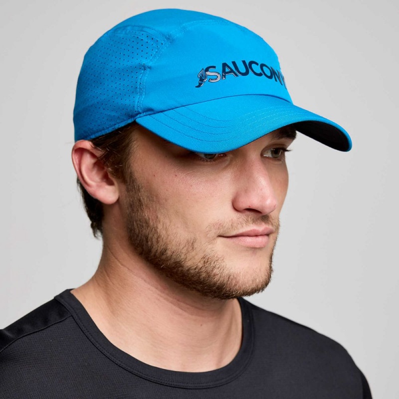 Saucony Outpace Hat Cobalt | BCI-389547