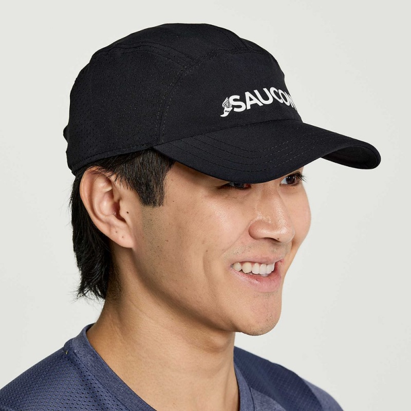 Saucony Outpace Hat Fekete | ESO-503879