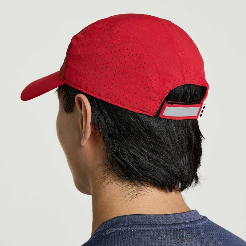 Saucony Outpace Hat Poppy | FNU-723091