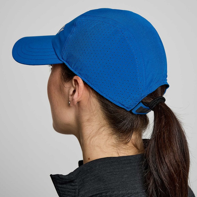 Saucony Outpace Hat Superblue Graphic | GMA-652984