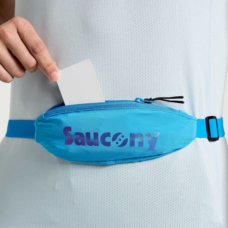 Saucony Outpace Run Belt Égszínkék | SXZ-621980