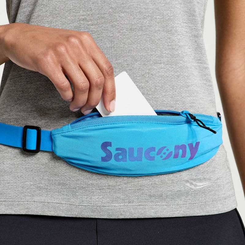 Saucony Outpace Run Belt Égszínkék | SXZ-621980