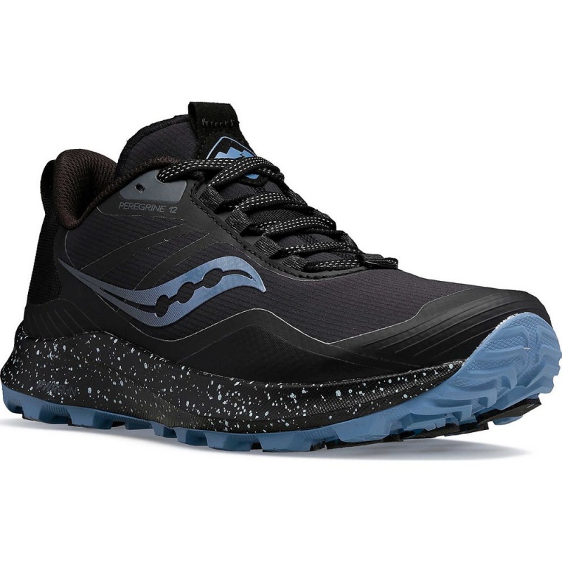 Saucony Peregrine Ice+ 3 Fekete | DGS-541679