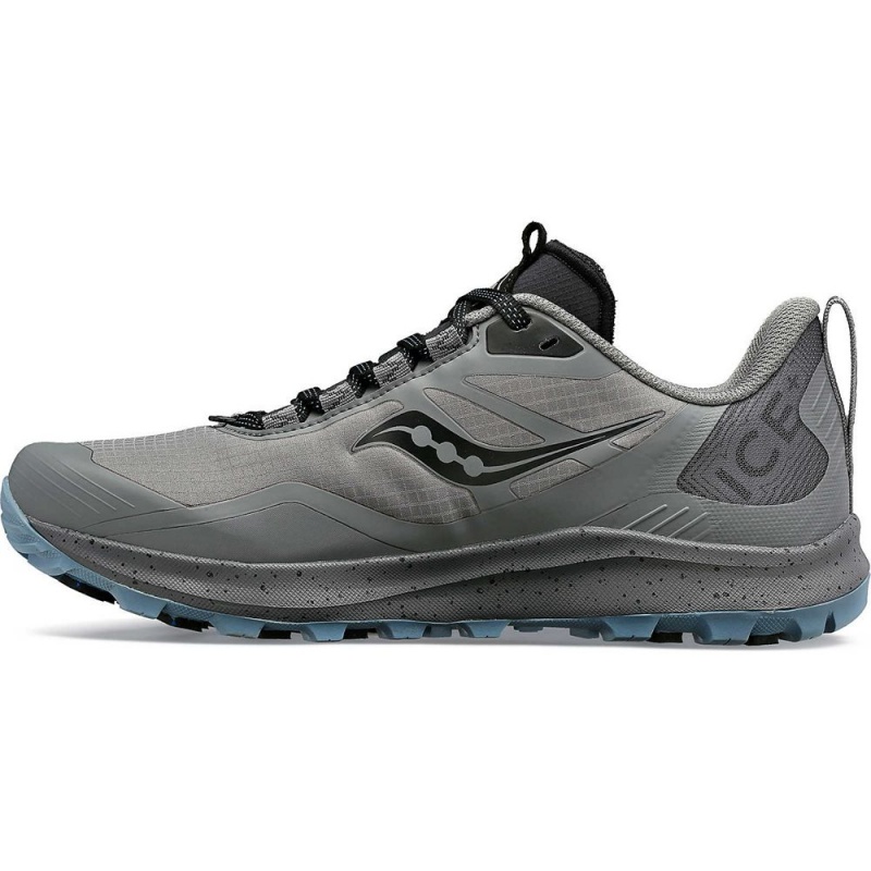 Saucony Peregrine Ice+ 3 Fekete | ZUR-473620