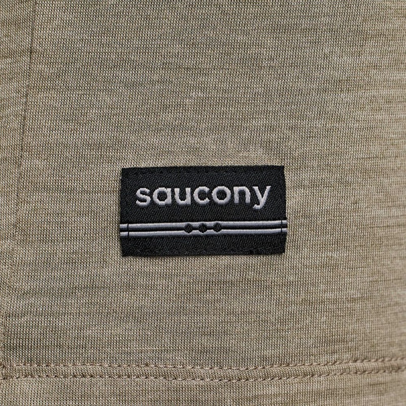 Saucony Peregrine Merino Long Sleeve Kávé | JHG-762348