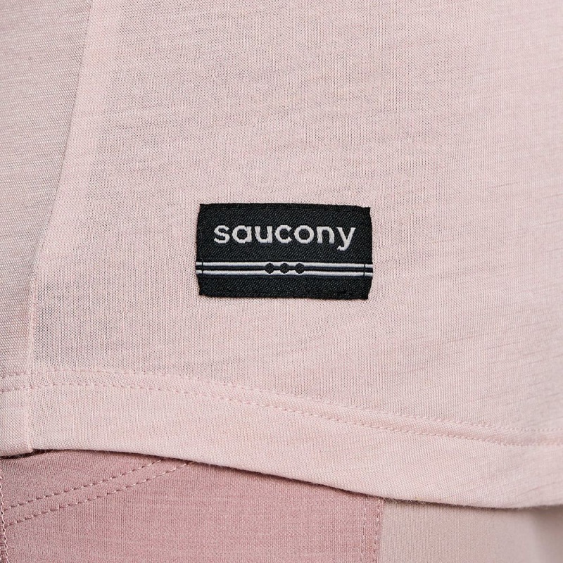 Saucony Peregrine Merino Long Sleeve Smoke Heather | XZM-735612