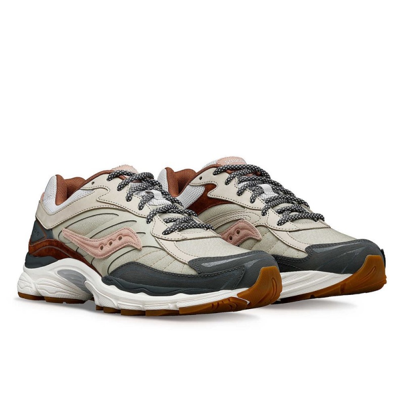 Saucony Progrid Omni 9 Secure Szürke Barna | UXF-814975