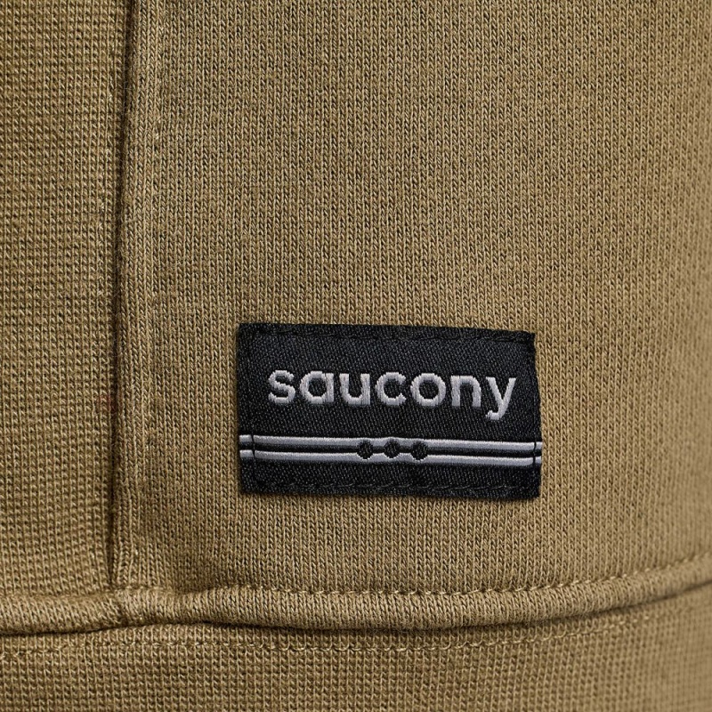 Saucony Recovery Crew Kávé | EUV-195246