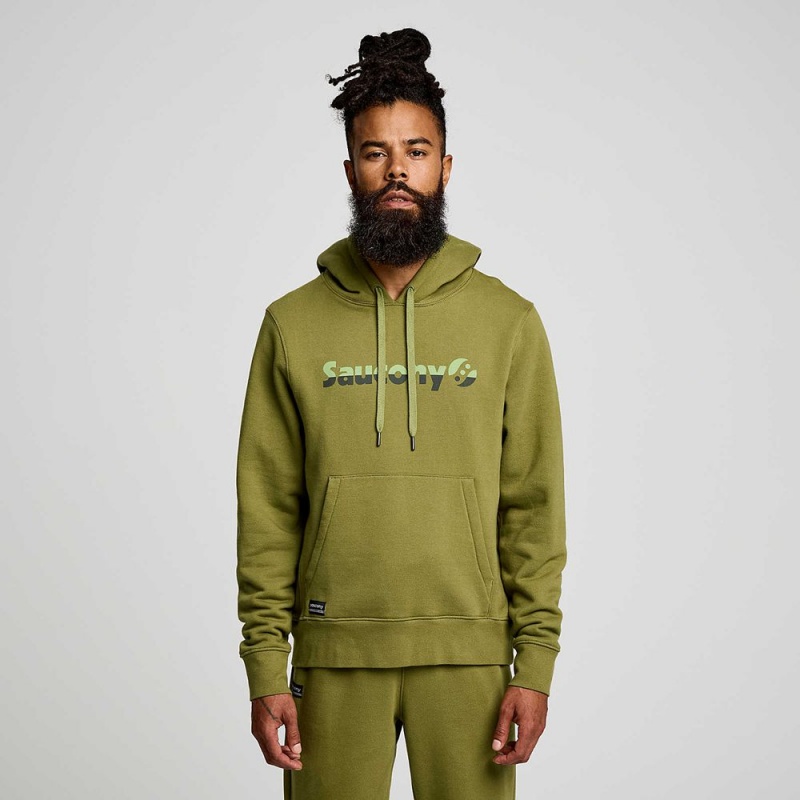 Saucony Recovery Hoody Glade Graphic | YRS-186394