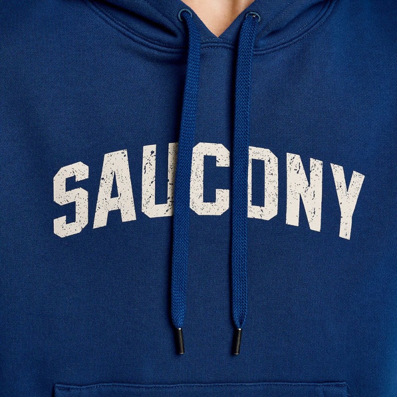 Saucony Recovery Hoody Sötétkék | ECT-503297