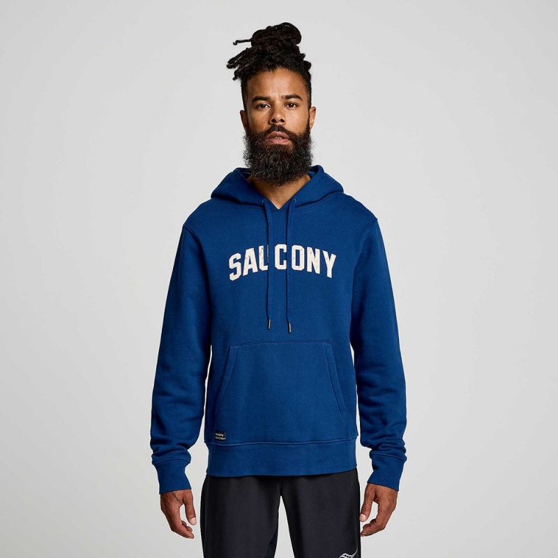 Saucony Recovery Hoody Sötétkék | LFU-217365