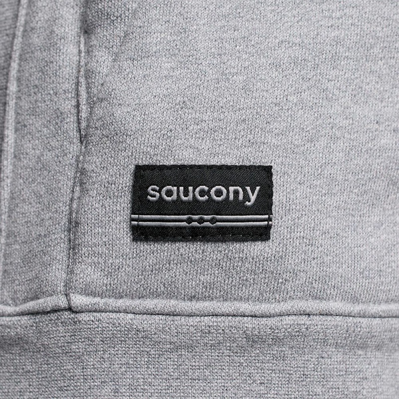 Saucony Recovery Hoody Világos Szürke | KUR-103876