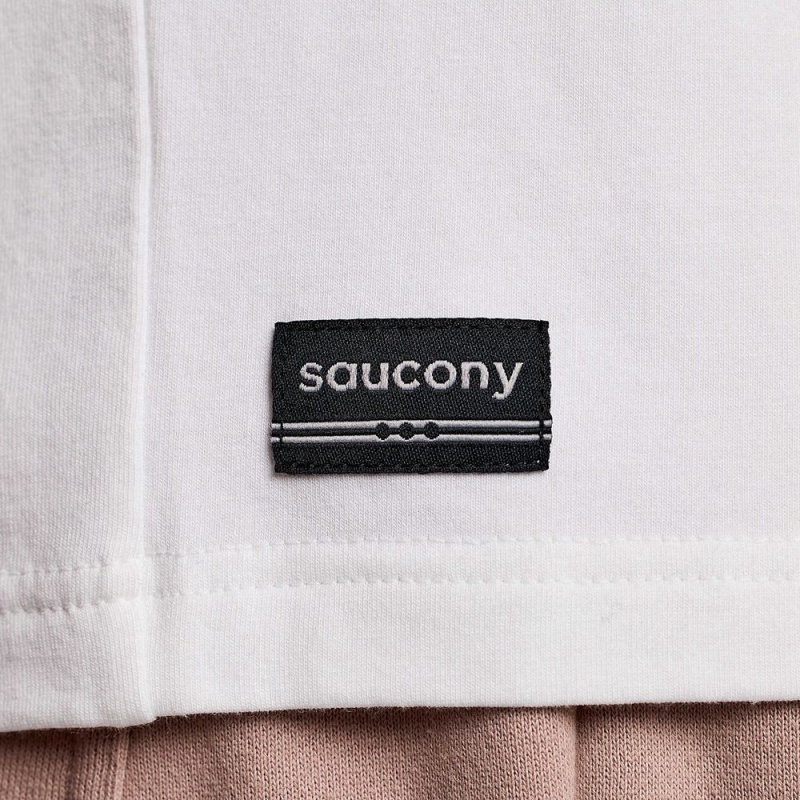 Saucony Recovery Rövid Sleeve Fehér | QBV-564927