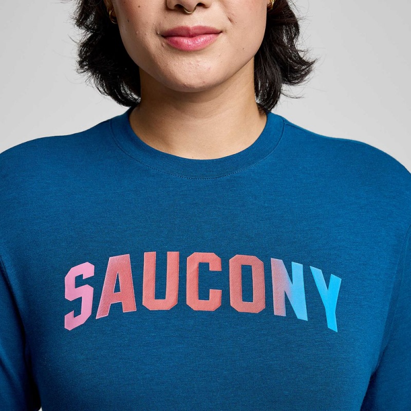 Saucony Recovery Rövid Sleeve Soothe Graphic | XBC-162904