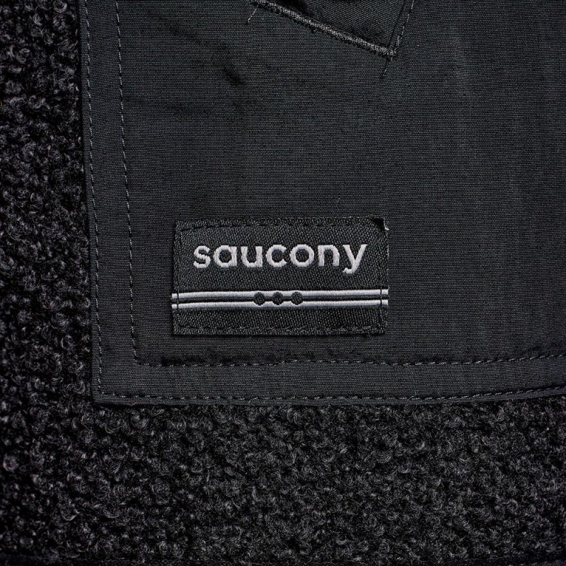 Saucony Recovery Sherpa Pullover Fekete | ALQ-705931